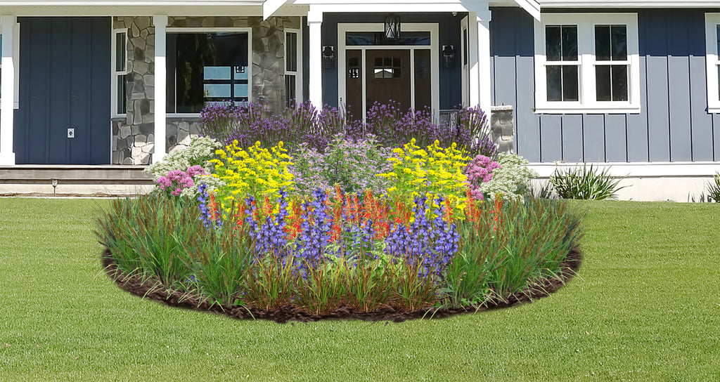 Rainbow Revelry Native Garden