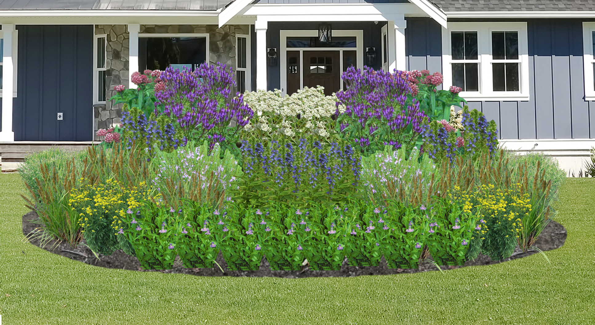 Purple Rain Native Garden