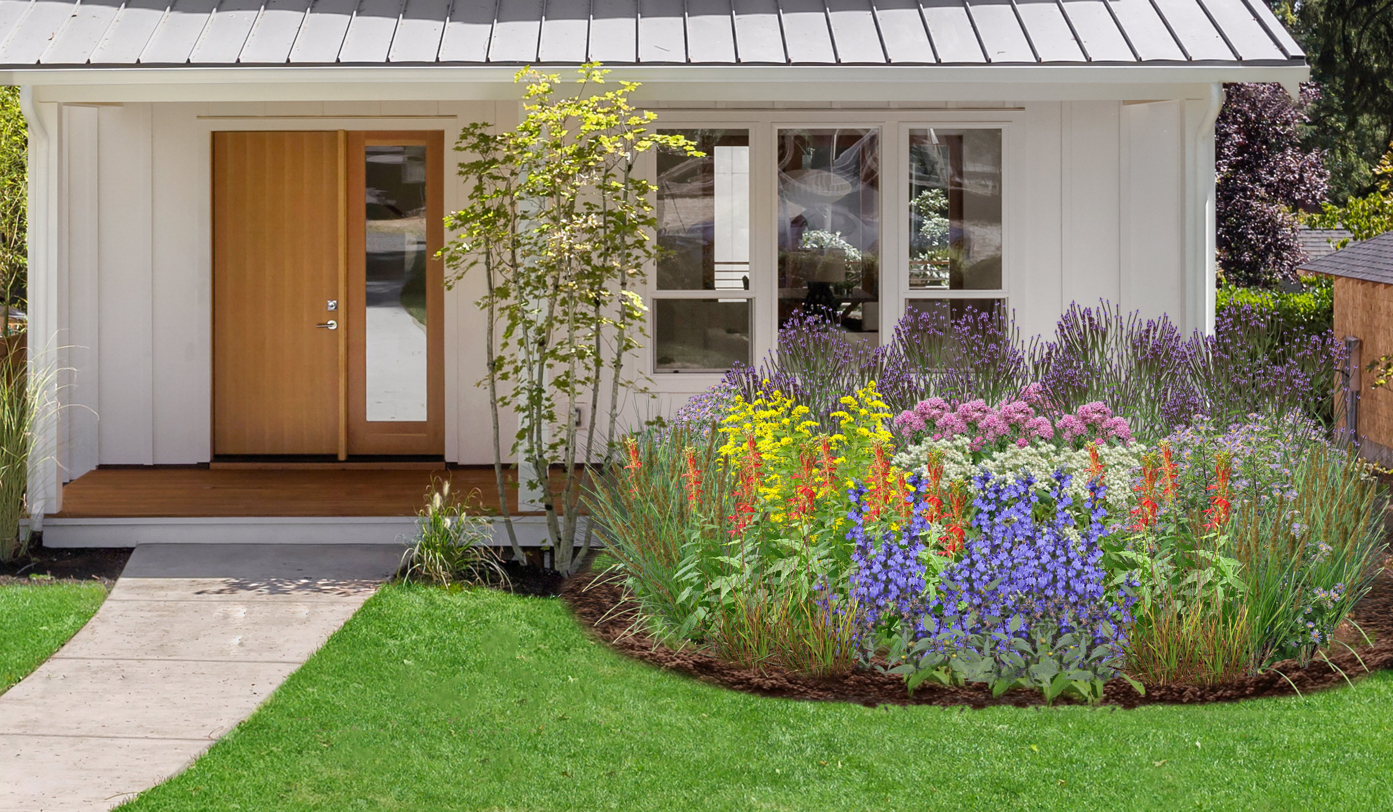 Rainbow Revelry Native Garden