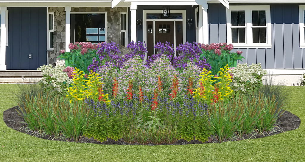 Rainbow Revelry Native Garden